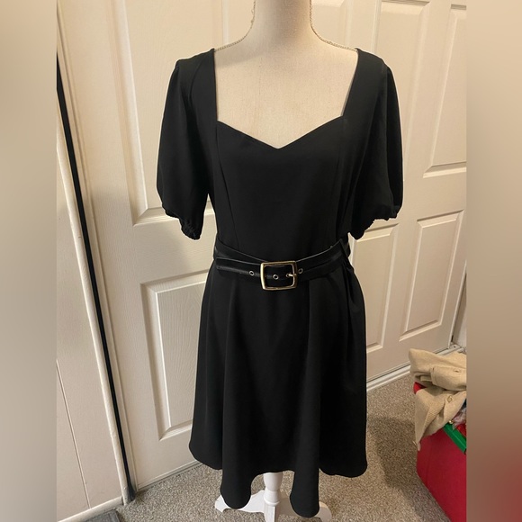 City Chic Signature Dress SZ 14 black - Picture 1 of 12